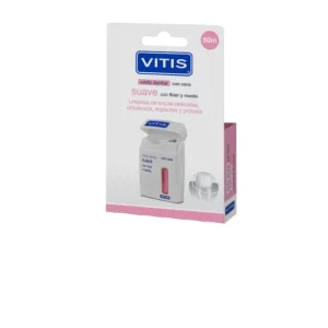 VITIS CINTA DENTAL CON CERA CON FLUOR Y MENTA